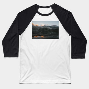 Mountain Mirror - Landscape Photography Baseball T-Shirt